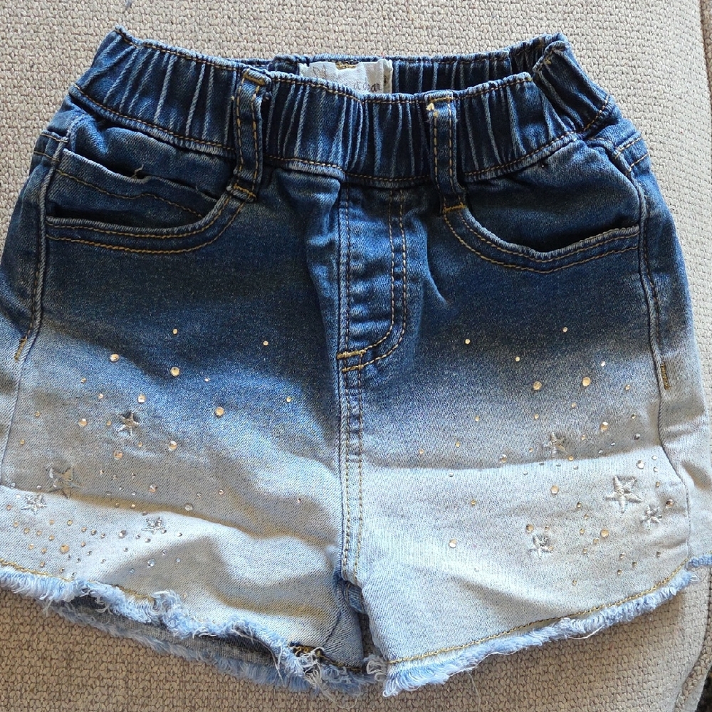 Doe A Dear Studded Dip Dyed Shorts